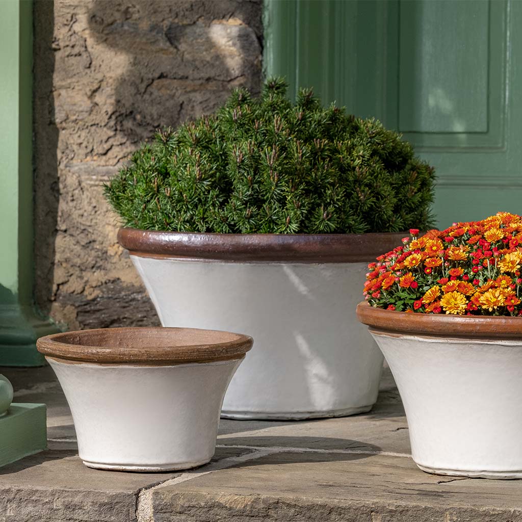 antique planter pots Enfield Planter - Antique White