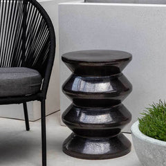 Campania Zigzag Garden Table - S/1