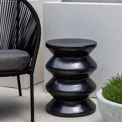 Campania Zigzag Garden Table - S/1