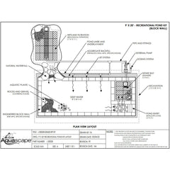 Photo of Aquascape Recreational Pond Kit 9x20  - Aquascape USA