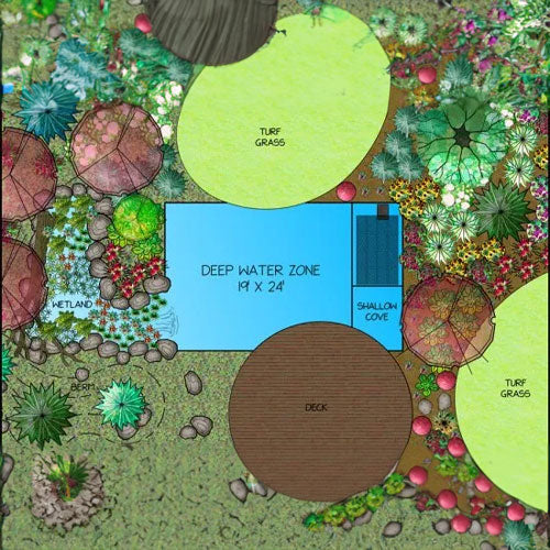 Photo of Aquascape Recreational Pond Kit 19x24  - Aquascape USA