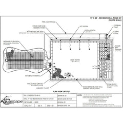 Photo of Aquascape Recreational Pond Kit 19x24  - Aquascape USA