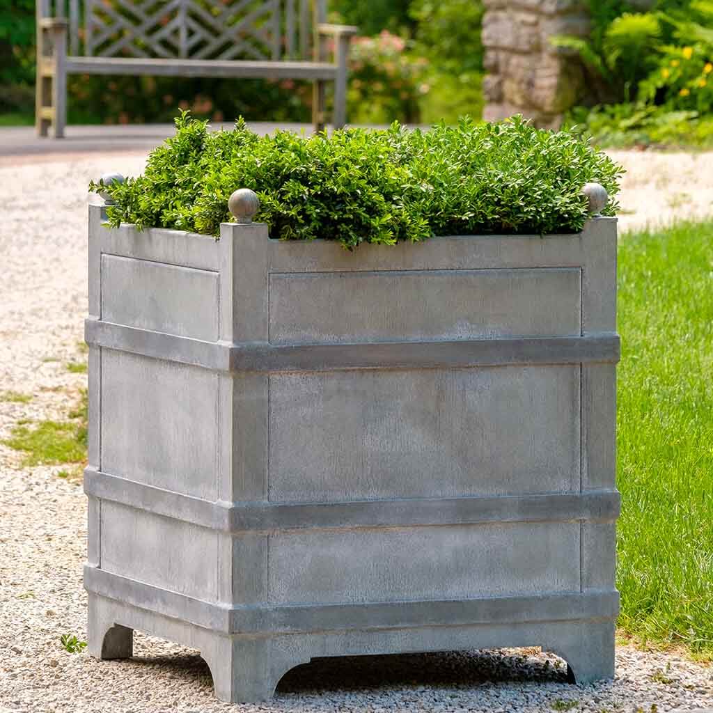 Campania Manoir Planters - Zinc