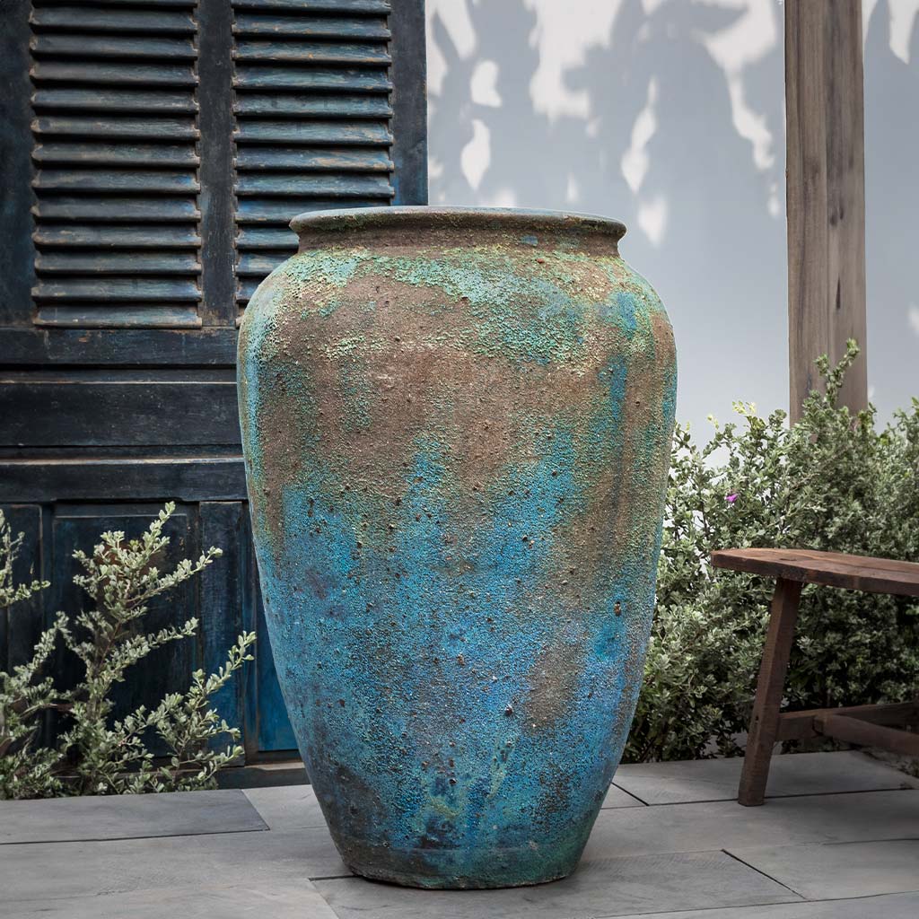 Campania Porto Jar  Blue Verdigris