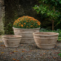 Campania Mera Planter  Antico Terra Cotta