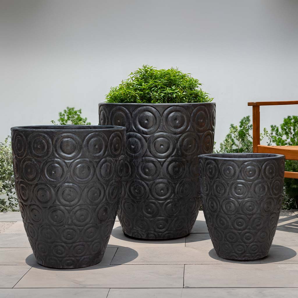 Campania Benicio Planter  Graphite