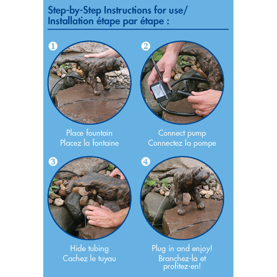 Photo of Aquascape Naughty Dog Spitter - Aquascape Canada