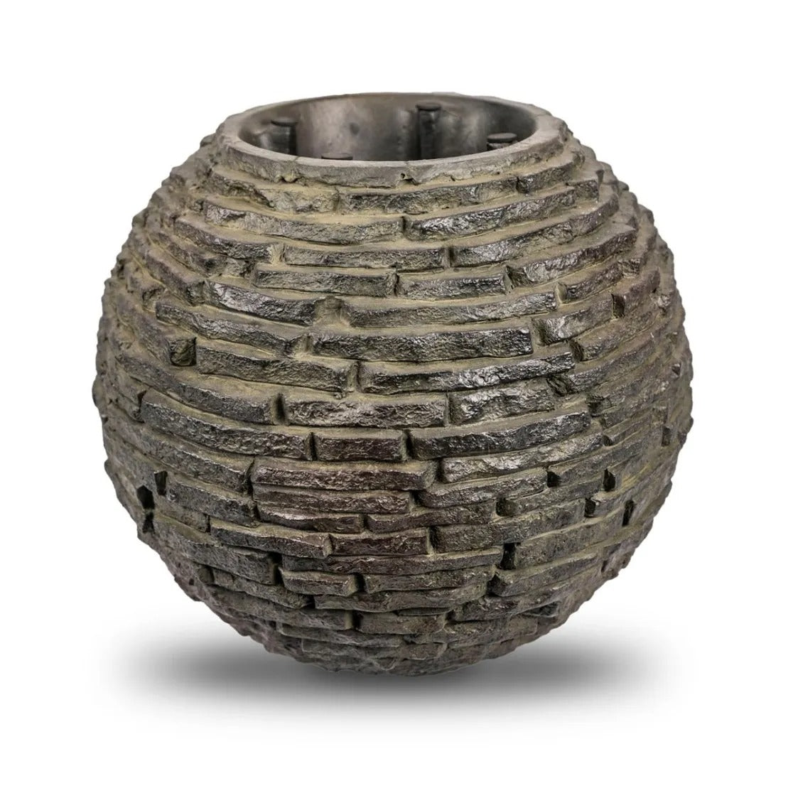 Aquascape extra small stacked slate sphere 18" fountain kit