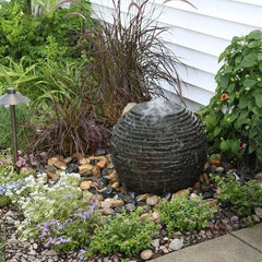 Aquascape extra small stacked slate sphere 18" fountain kit