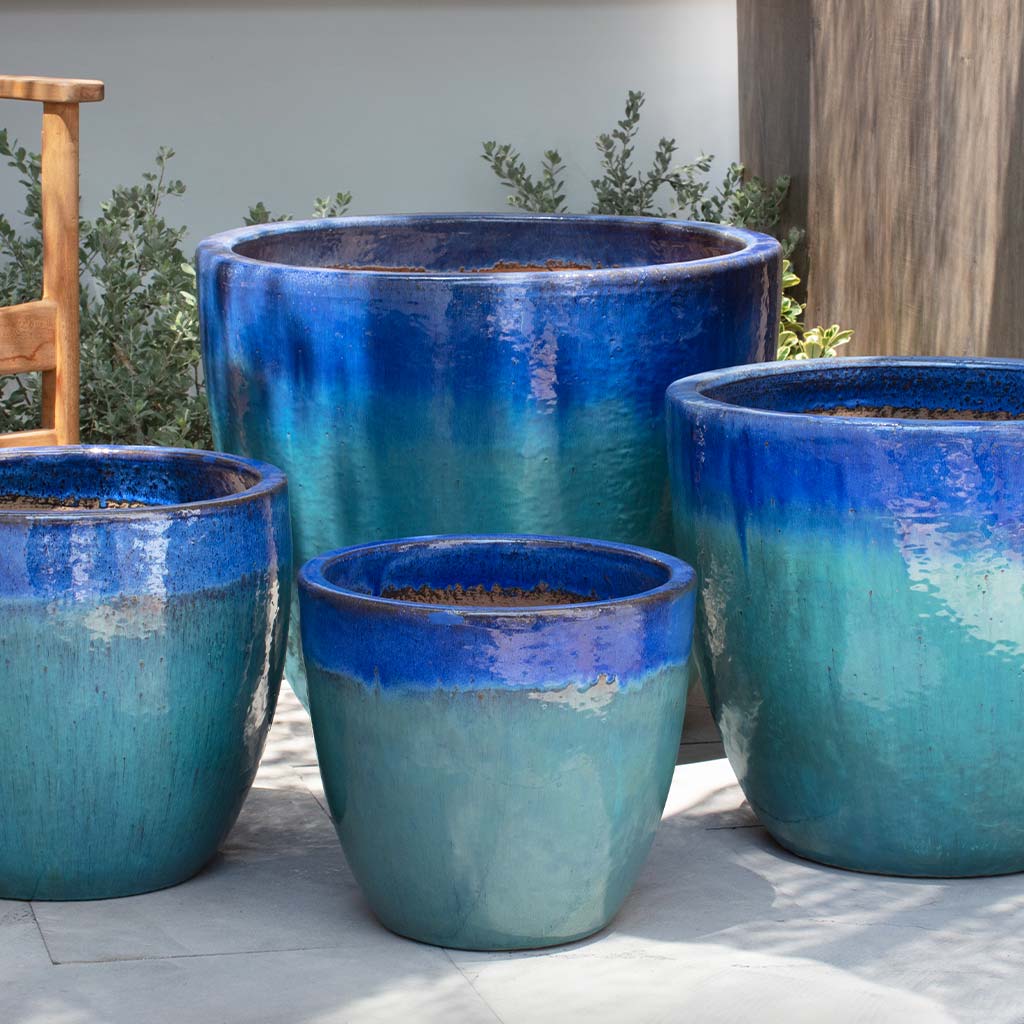 Ocho Planter - Running Blue - S/4