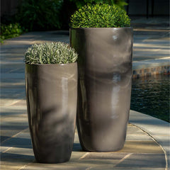 Rioja Planter - Fog - S/2