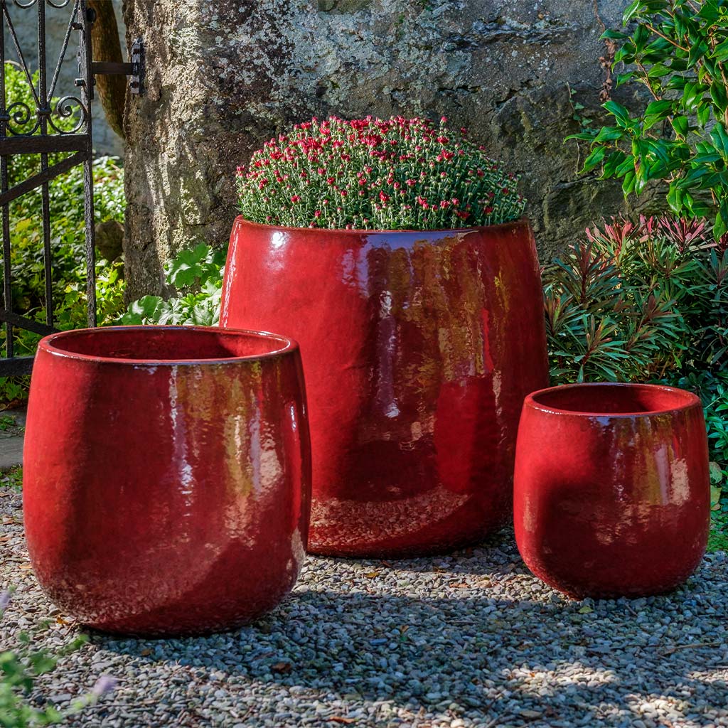 Potrero Planter - Tropic Red - S/3