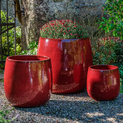 Potrero Planter - Tropic Red - S/3