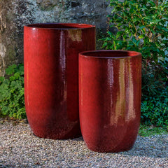 Cole Planter - Tropic Red - S/2