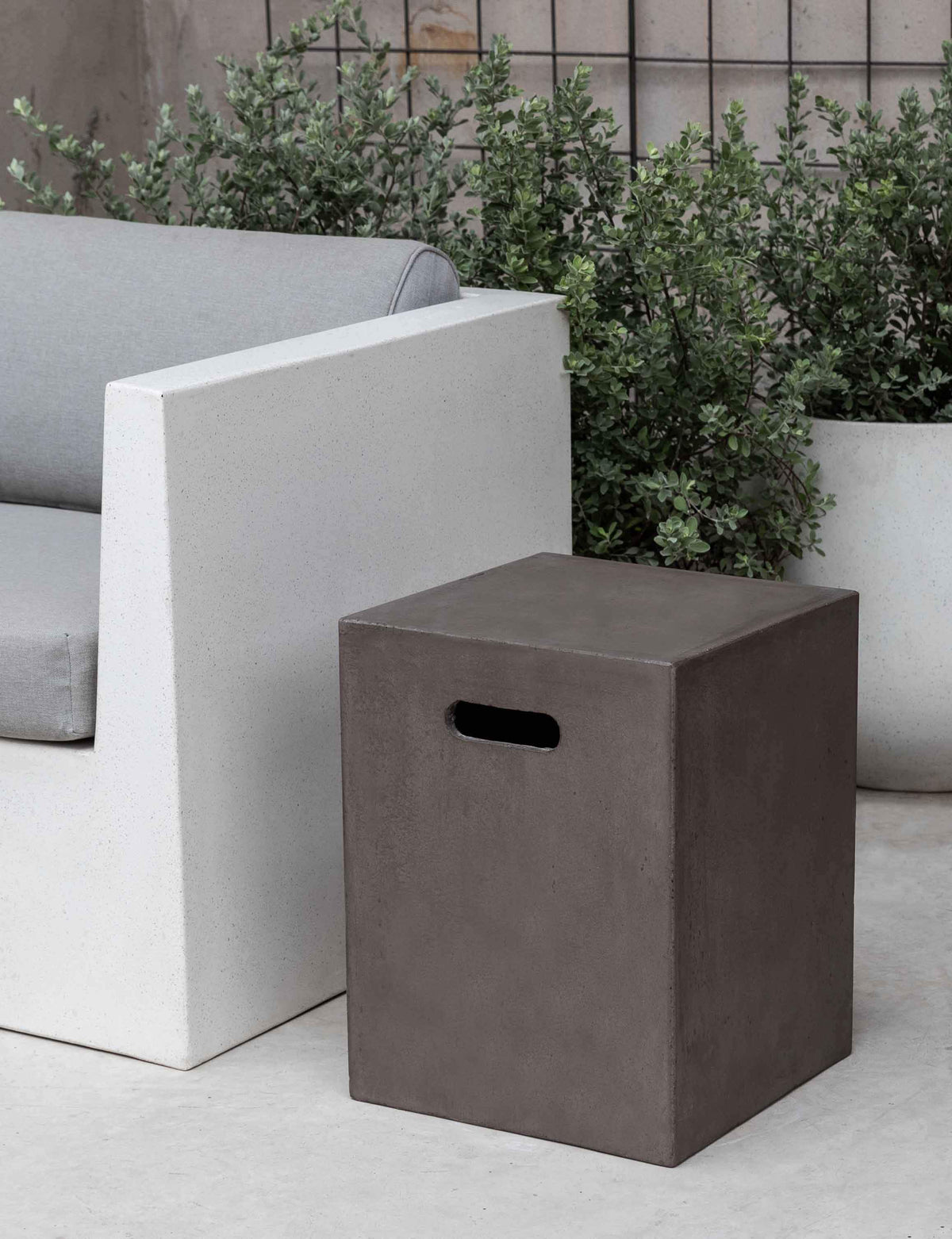 Campania Urban Garden Table - Fiber Cement