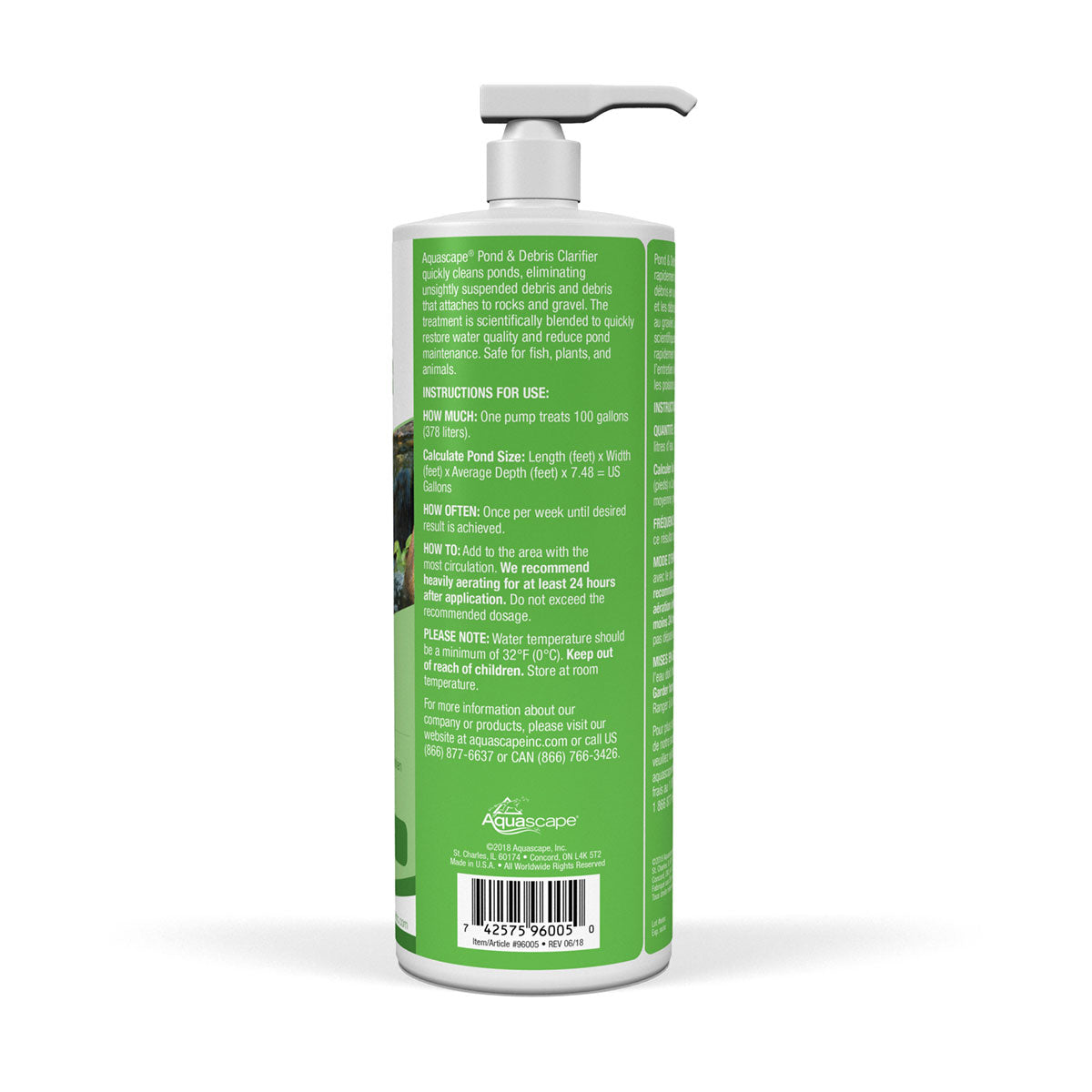 Photo of Aquascape Pond & Debris Clarifier (Liquid) - Aquascape Canada