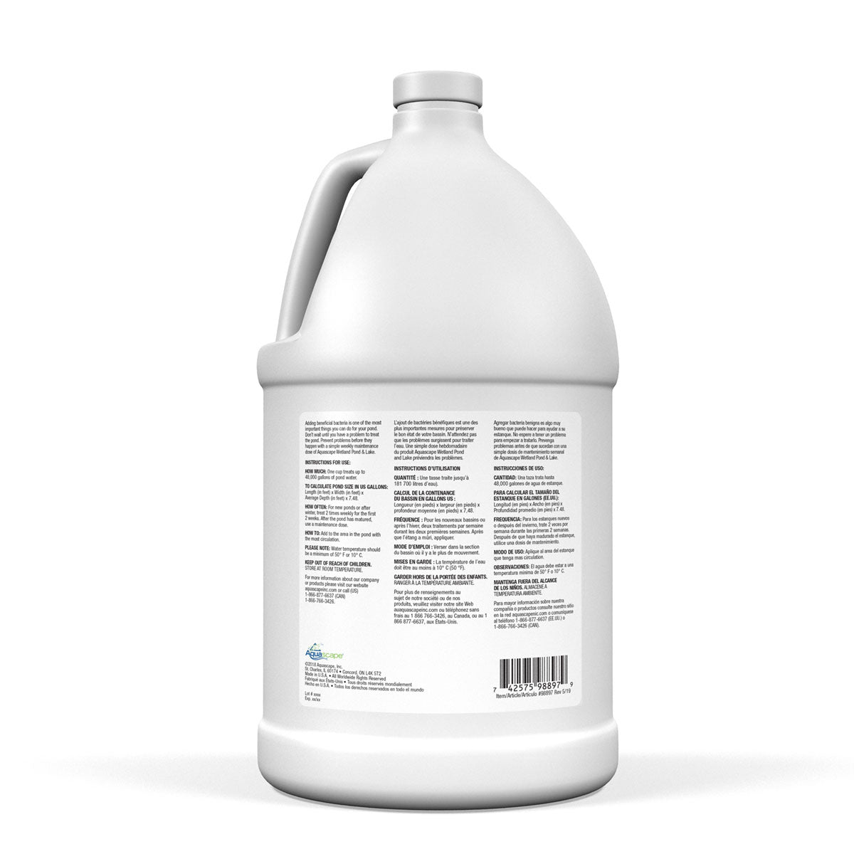 Photo of Aquascape PRO Wetland Pond & Lake Bacteria - 1 Gal - Aquascape Canada