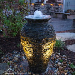 Aquascape Stacked Slate Urns
