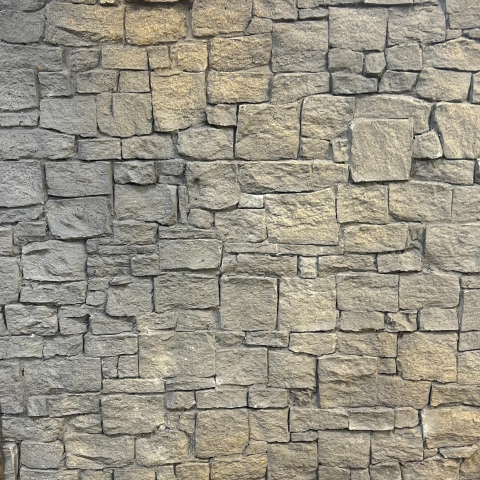 Closeup Image of the Large Cobblestone Panel