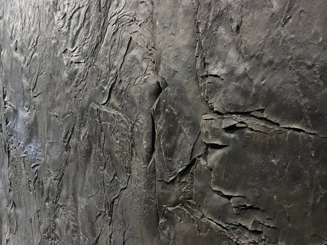 Close up of Texture and Depth of Slate Wall Panel