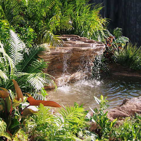 The Maldives - Swimming Pool Waterfall - PCAVE-006 by Universal Rocks ...