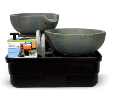 Aquascape Spillway Bowl and Basin Landscape Fountain Kit