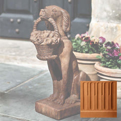 Campania Vintage Dog With Basket