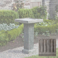 Campania Reef Point Birdbath