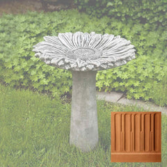 Campania Sunflower Birdbath