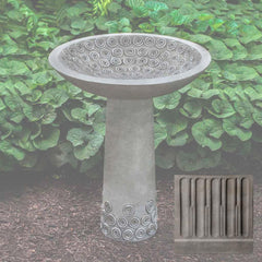 Campania Cirrus Birdbath