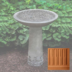 Campania Cirrus Birdbath