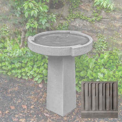 Campania Concept Birdbath, Small