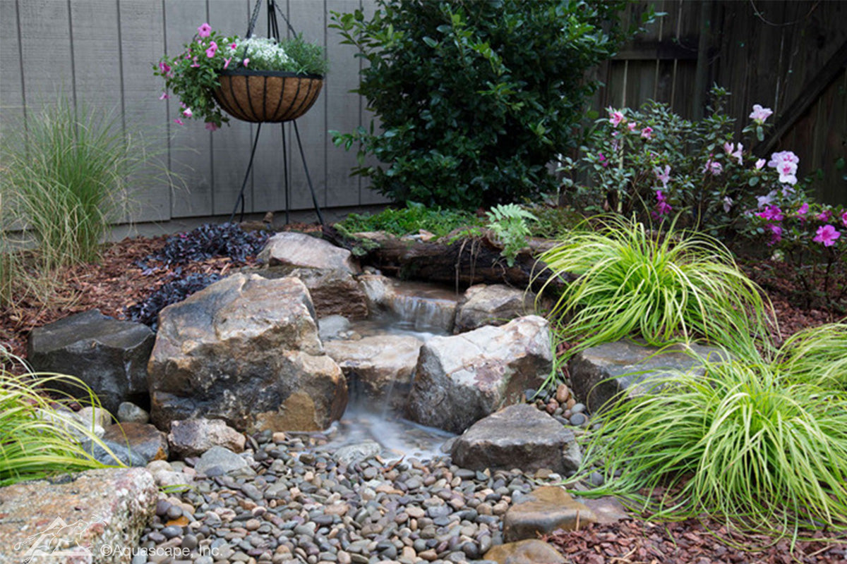Photo of Aquascape Backyard Waterfall Landscape Fountain Kit - Aquascape Canada