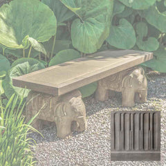 Campania Elephant Bench