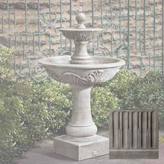Campania Acanthus Two Tiered Fountain