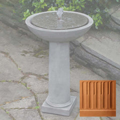 Campania Cirrus Birdbath Fountain