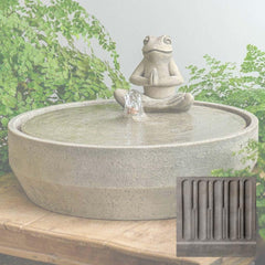 Campania Yoga Frog Beveled Fountain