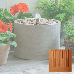 Campania Salinas Pebble Fountain, Low