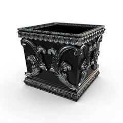 Gardenstone Adagio Planters Gardenstone Silver Black 
