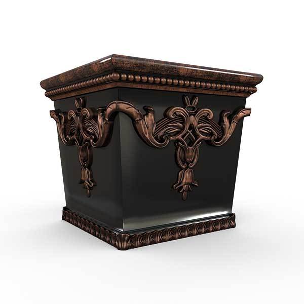 Gardenstone Aida Planters Gardenstone Copper Black 