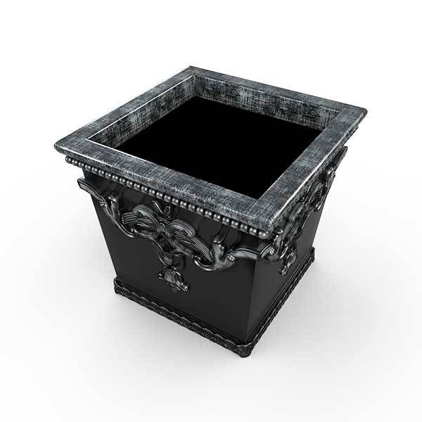 Gardenstone Aida Planters Gardenstone Silver Black 