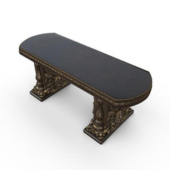 Gardenstone Allegra Bench Benches Gardenstone Golden Bronze Straight 