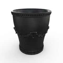 Gardenstone Almani Planters Gardenstone Etched Black 