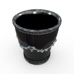Gardenstone Almani Planters Gardenstone Silver Black 