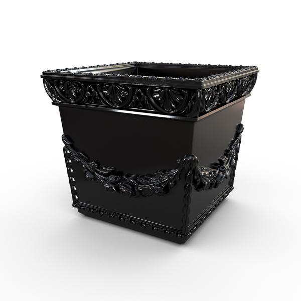 Gardenstone Ann's Garland Planters Gardenstone Black 