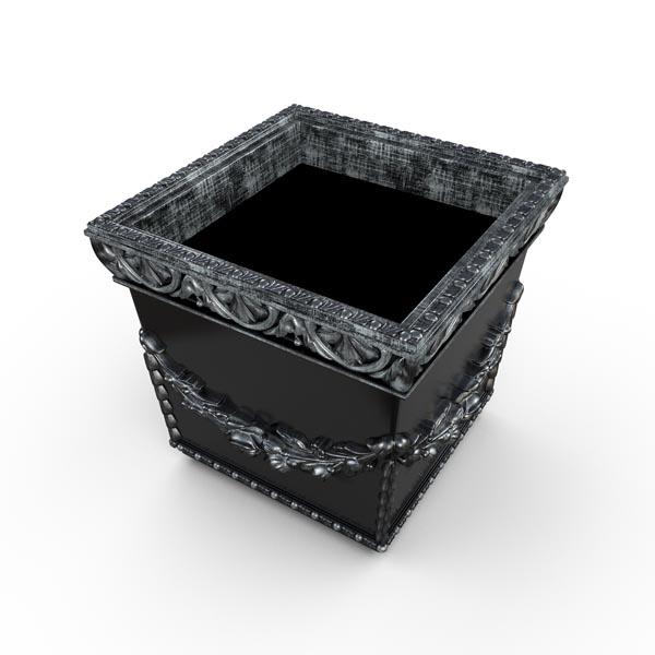 Gardenstone Ann's Garland Planters Gardenstone Silver Black 