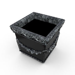 Gardenstone Ann's Garland Planters Gardenstone Silver Black 