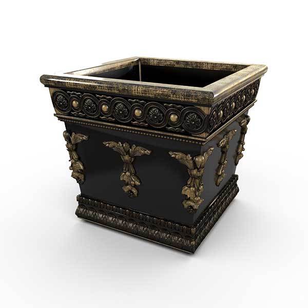 Gardenstone Antoinette Planters Gardenstone Golden Black 