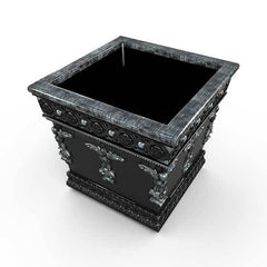 Gardenstone Antoinette Planters Gardenstone Silver Black 