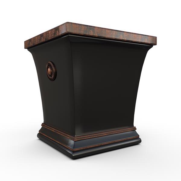 Gardenstone Aurora Planters Gardenstone Copper Black Small 